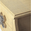 Felicia Raffia Side Table, Natural - Accent Tables - 5