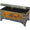 Nador Brass Inlay Storage Trunk - Toychests - 3