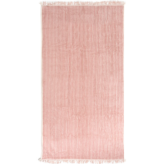 The Beach Towel, Lauren's Pink Stripe