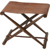 Sutton Leather Folding Stool - Accent Seating - 6