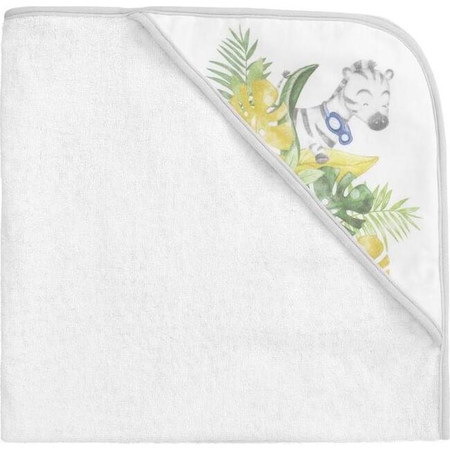 Baby Towel, Gray - Towels - 1