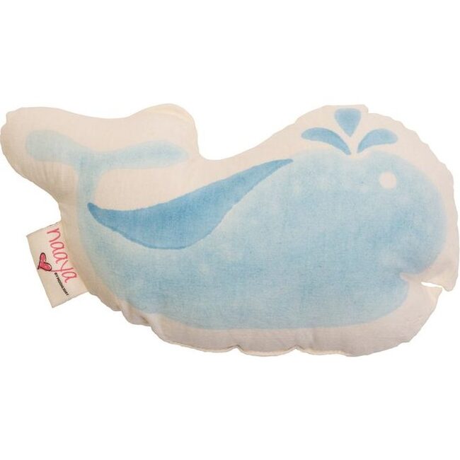 Blue Whale Small Cushion