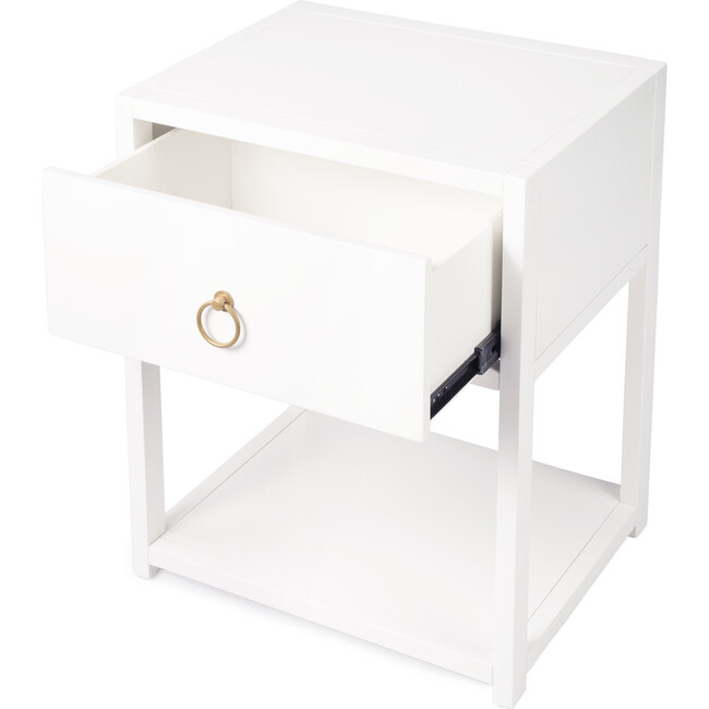 Lark End Table, White - Accent Tables - 6