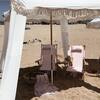 The Beach Towel, Lauren's Pink Stripe - Towels - 7