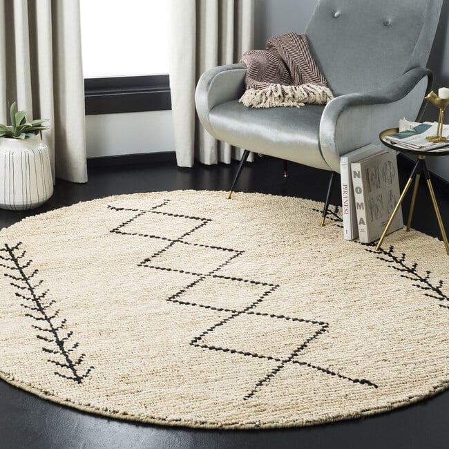 Bohemian Rowan Rug, Natural - Rugs - 4