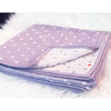 100% GOTS-Certified Organic Cotton Blanket, Grape - Blankets - 3