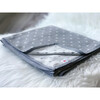 100% GOTS-Certified Organic Cotton Blanket, Charcoal - Blankets - 3