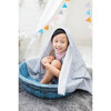 100% GOTS-Certified Organic Cotton Blanket, Charcoal - Blankets - 4