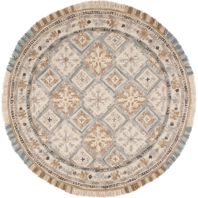 Hadley Blossom Rug, Neutral - Rugs - 4