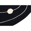 Milky Way Washable Rug, Black - Rugs - 2