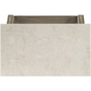 Danielle Marble Nightstand, Gray - Nightstands - 10