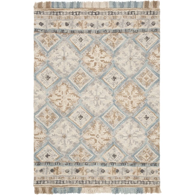 Hadley Blossom Rug, Neutral - Rugs - 7