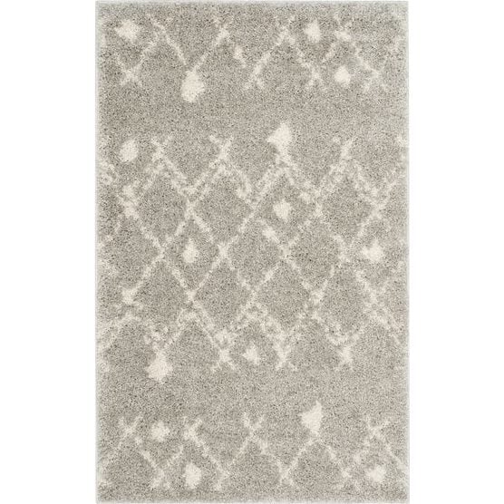 Berber Shag Katrina Rug, Grey - Rugs - 2