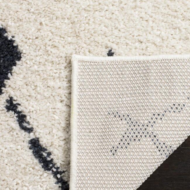 Berber Shag Katrina Rug, White - Rugs - 7