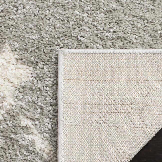 Berber Shag Katrina Rug, Grey - Rugs - 5