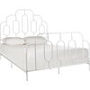 Paloma Metal Retro Bed, White - Beds - 5