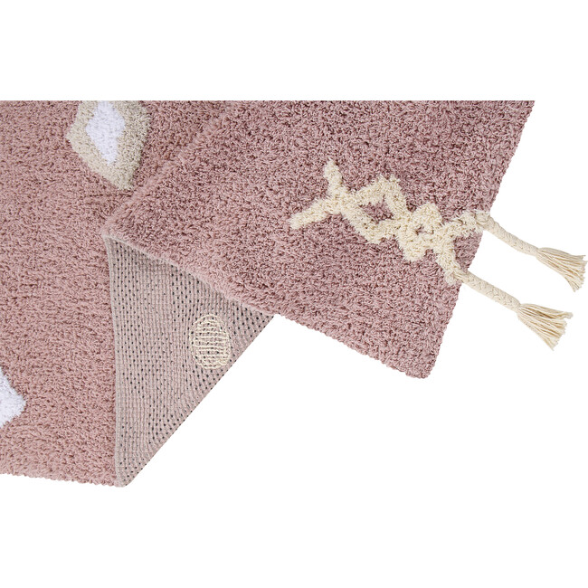 Noah Washable Rug, Pink Multi - Rugs - 6