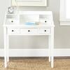 Landon 5-Drawer Desk, White Poplar - Desks - 2