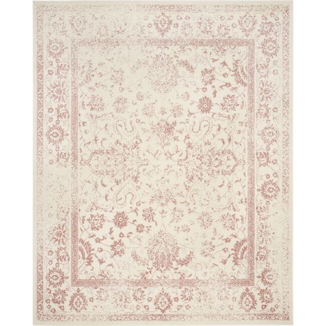 Adirondack Adele Rug, Pink/Ivory - Rugs - 3