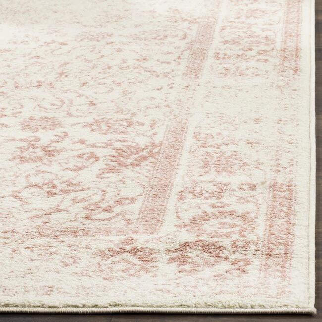 Adirondack Adele Rug, Pink/Ivory - Rugs - 5