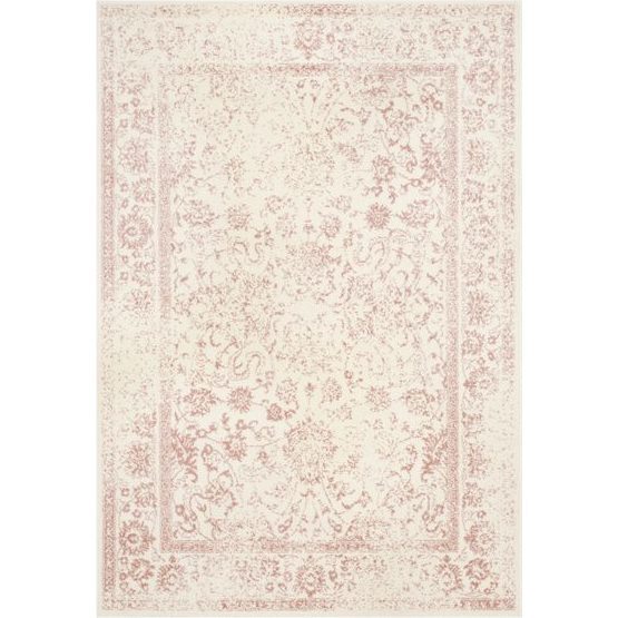 Adirondack Adele Rug, Pink/Ivory - Rugs - 8