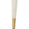 Mara Tufted Accent Chair, Cream - Nursery Chairs - 9