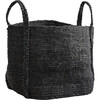 Bazar Medium Fringe Basket, Desert Black - Storage - 3