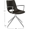 Dawn Swivel Chair, Grey - Desk Chairs - 7