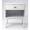 Sheldon Side Table, Glossy White - Accent Tables - 3
