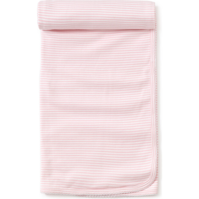 Simple Stripe Blanket, Pink