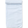 Simple Stripe Blanket, Blue - Blankets - 2 - thumbnail