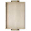 Classic Shagreen Serving Tray, Wheat - Accents - 1 - thumbnail