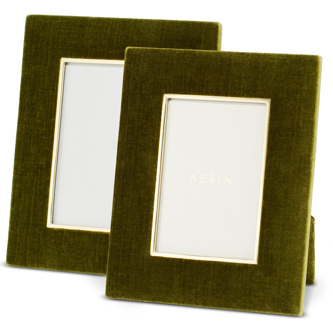Valentina Velvet Frame, Moss - Accents - 4