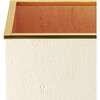 Classic Shagreen Waste Basket, Cream - Accents - 3