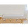 3 Piece Organic Knit Nursery Bedding Set, Desert Mist - Crib Sheets - 4
