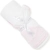 New Dots Towel & Mitt Set, Pink/White - Towels - 1 - thumbnail