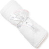 New Dots Towel & Mitt Set, White/Pink - Towels - 1 - thumbnail