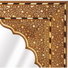Chevrier Wall Mirror, Wood & Bone Inlay - Mirrors - 2