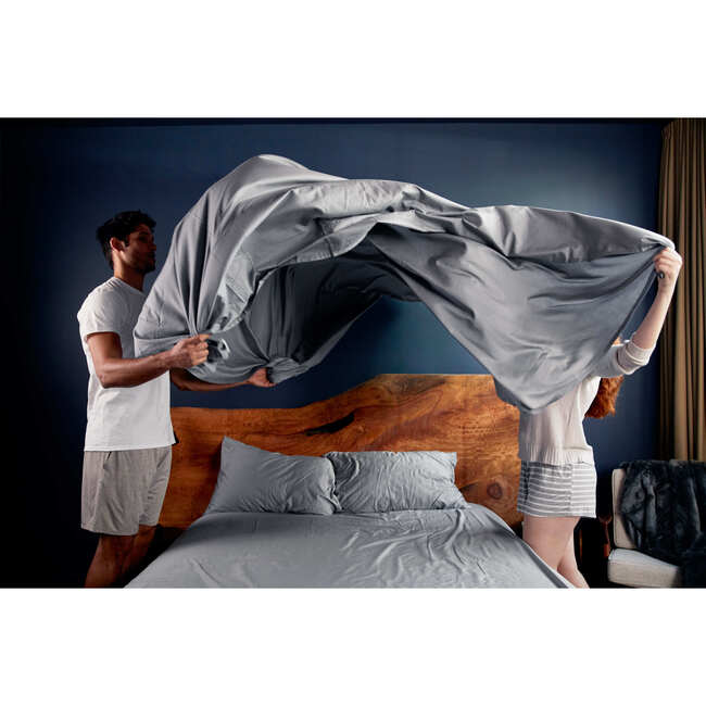 Bamboo Sheets, Silver - Sheets - 4