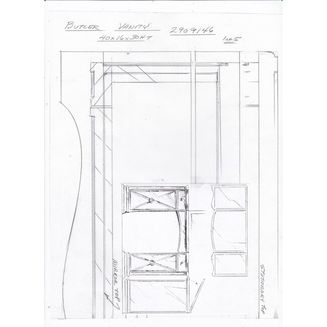 Celeste Mirrored Vanity - Dressers - 6