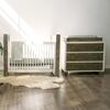3 Piece Organic Knit Nursery Bedding Set, Succulent - Crib Sheets - 4