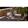 Classic Shagreen Serving Tray, Chocolate - Accents - 2