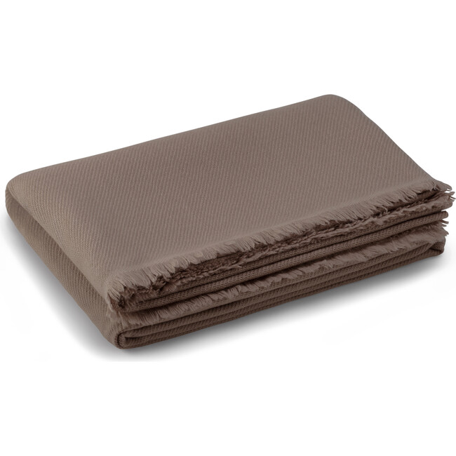 Noe Cashmere Throw, Cinder - Throws - 1