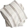Crib Sheet in Striped Linen - Sheets - 1 - thumbnail