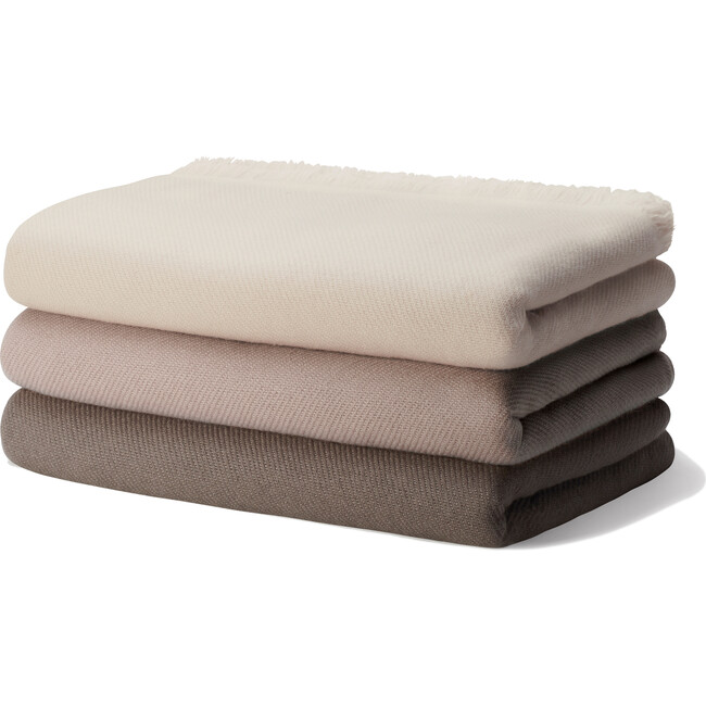 Noe Cashmere Throw, Cinder - Throws - 3