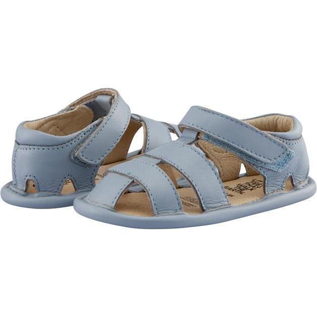 Baby Sandy Sandals, Dusty Blue - Sandals - 2