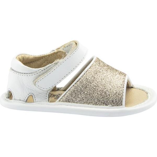 Baby Glam Bub Sandals, Snow White And Gold - Sandals - 1