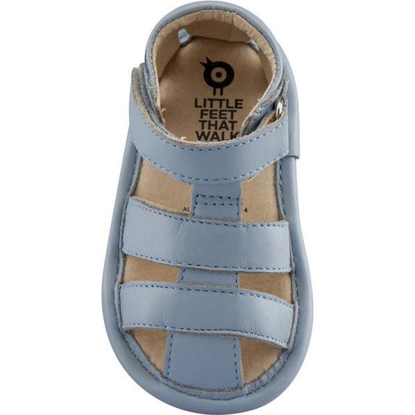 Baby Sandy Sandals, Dusty Blue - Sandals - 3