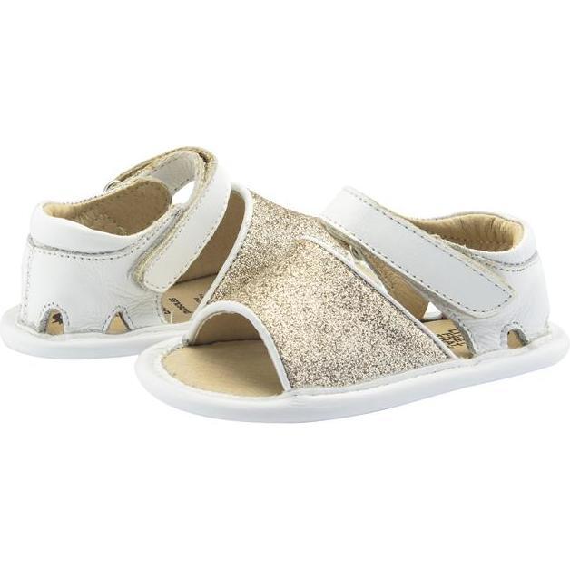 Baby Glam Bub Sandals, Snow White And Gold - Sandals - 2