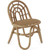Rattan Rainbow Mini Chair, Natural - Kids Seating - 2